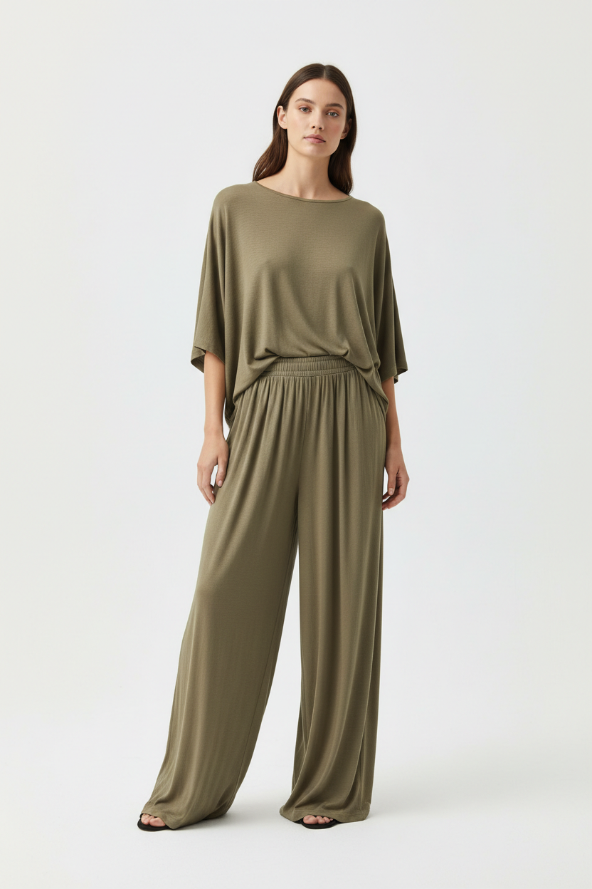 Loose Wide Leg Pants